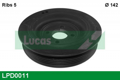 LUCAS ENGINE DRIVE lpd0011 -  Ременный шкив, коленчатый вал